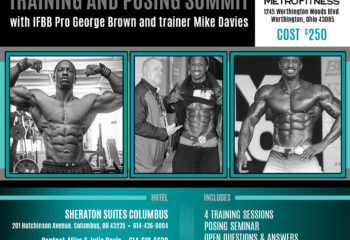 IFBB Pro George Brown and Mike Davies